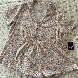 roller rabbit x target pajama set